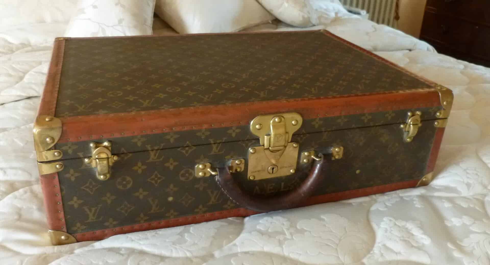 Genuine Vintage Louis Vuitton Suitcase
