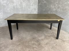 20mm Thick Brass Top Dining Table