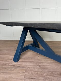 Antique Zinc Kitchen Table