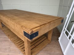 Bespoke Butchers Block Style Waxed Unit