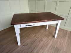 Bespoke Copper Top Dining Table