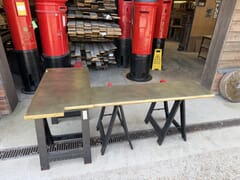 Bespoke Kitchen Brass Top Worktops With Bullnose Detail