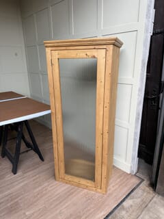 Bespoke Reclaimed Pine Boiler Cupboard