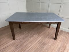 Bespoke Zinc Top Dining Table