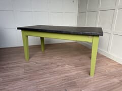 Bespoke Zinc Top Kitchen Table