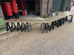 Handmade Antique Brass Kitchen Worktops