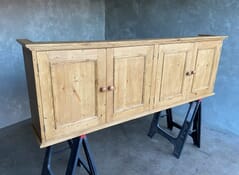 Solid Wood Wall Mounted Cupboard