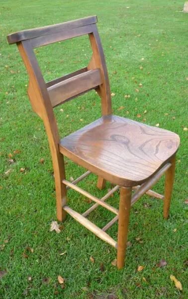 Antique Reclaimed Church - Chapel Chairs Suitable for Home or Restaurant - 3740