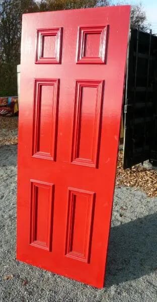 6 Panel Pine Front Door