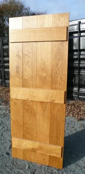 Oak Ledged Door