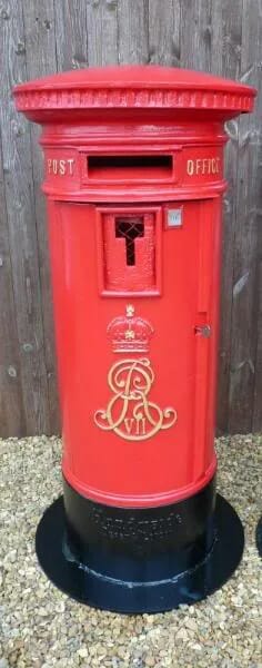 Edward 7th Pillar Box Circa 1905 - 3733