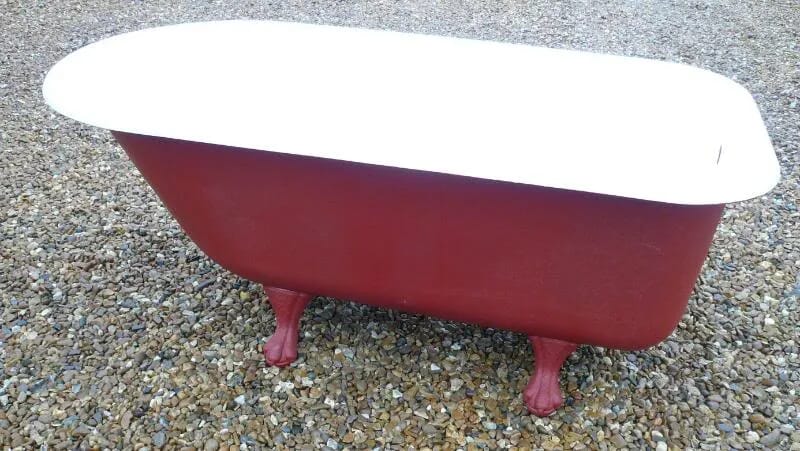 Reclaimed Original Roll Top Cast Iron Bath  - 3511