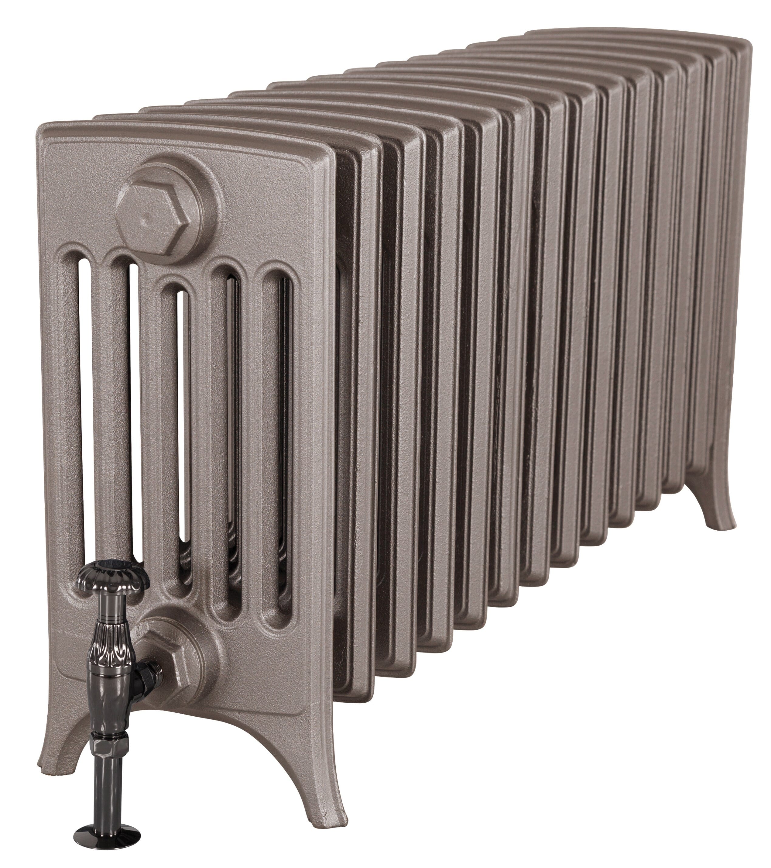 Rathmell 460mm Tall Carron 6 Column Cast Iron Radiator - RATH460/6/12pf