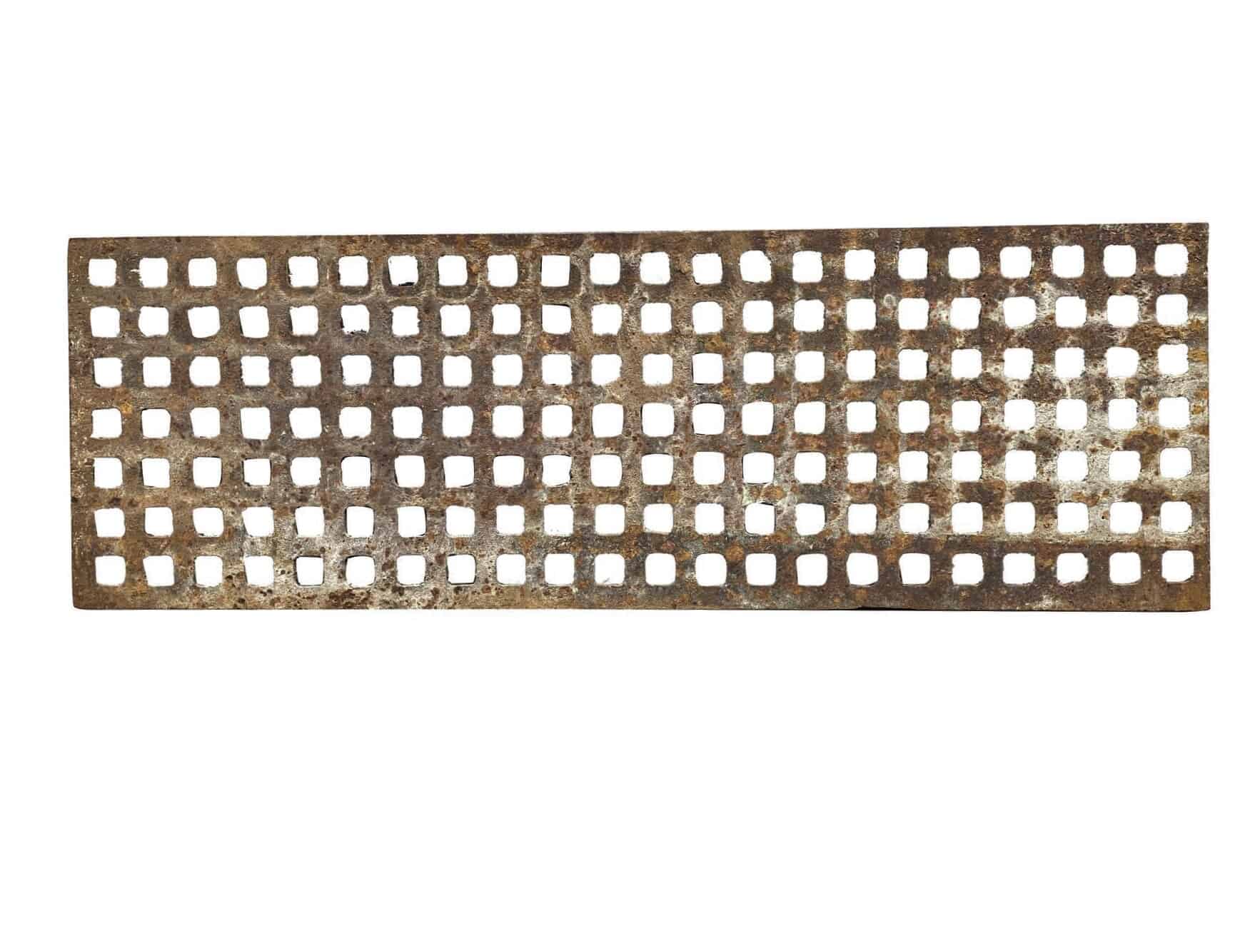 Victorian Genuine Antique Cast Iron Floor Grille / Grids