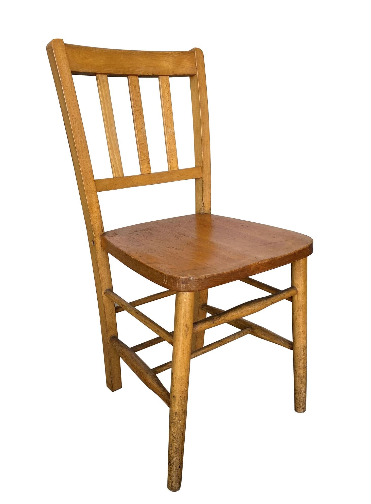 Antique Old Church / Chapel Chairs - 9260b