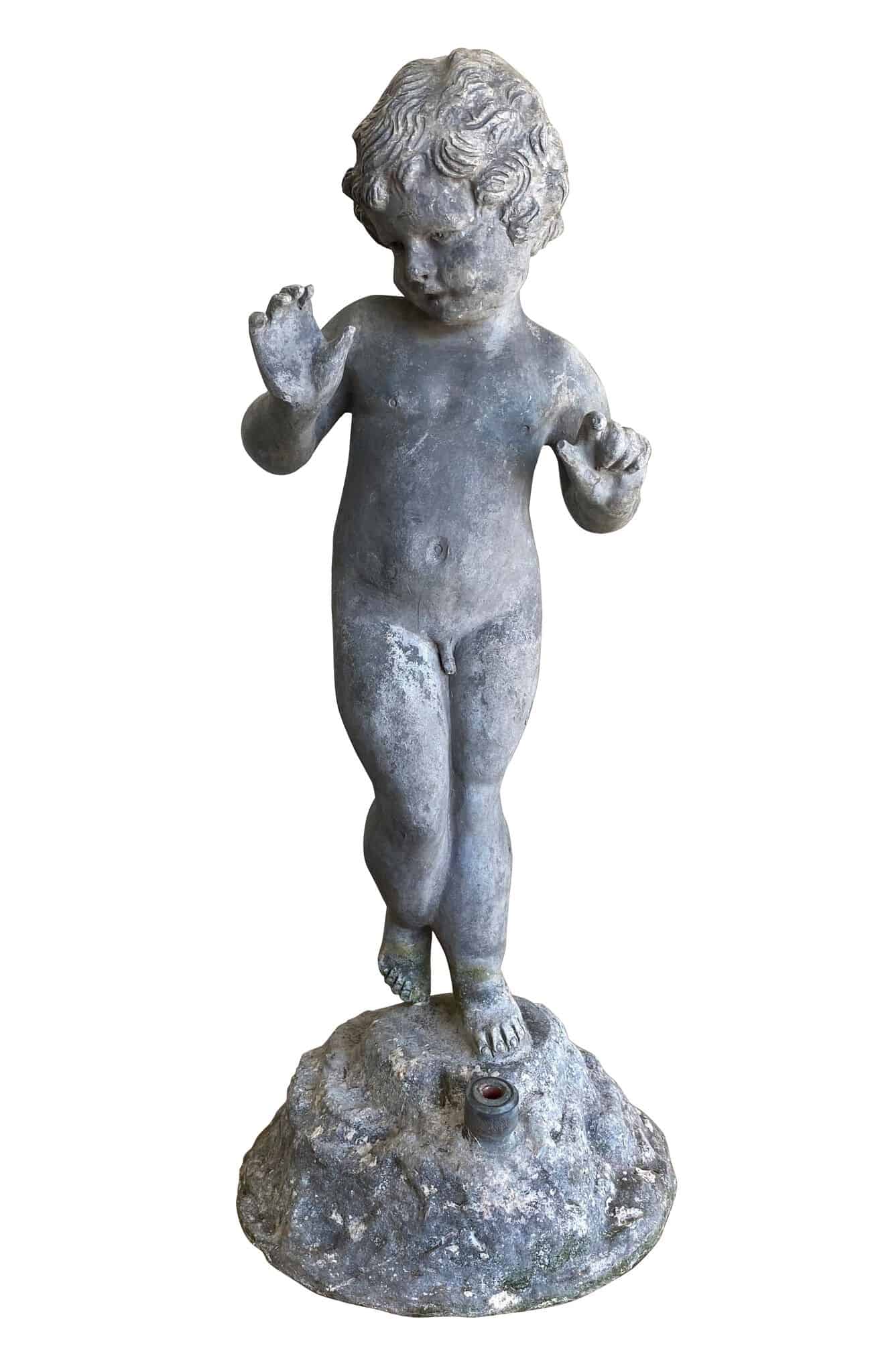 Antique Lead Garden Water Feature