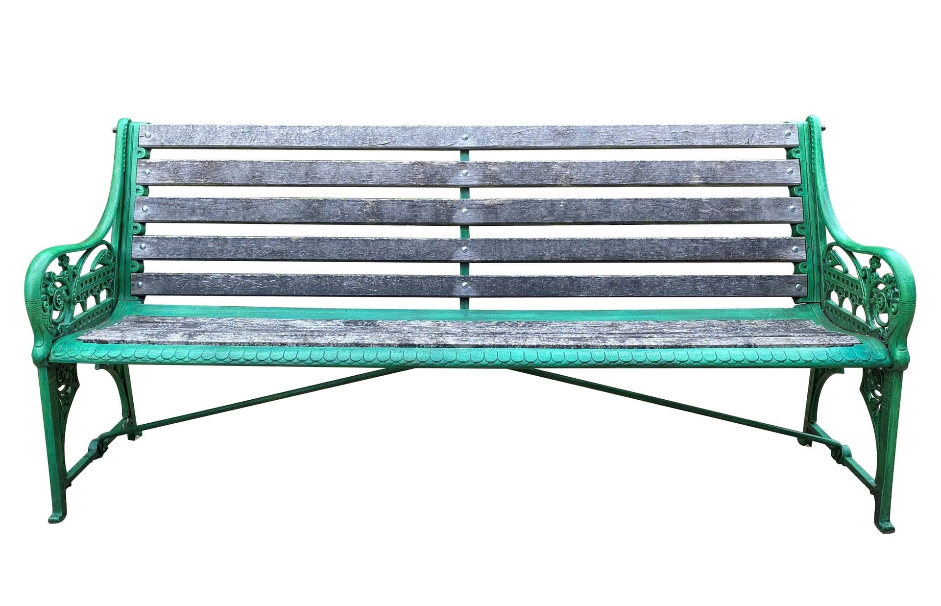 Original Coalbrookdale Medieval Pattern Garden Bench - 9263