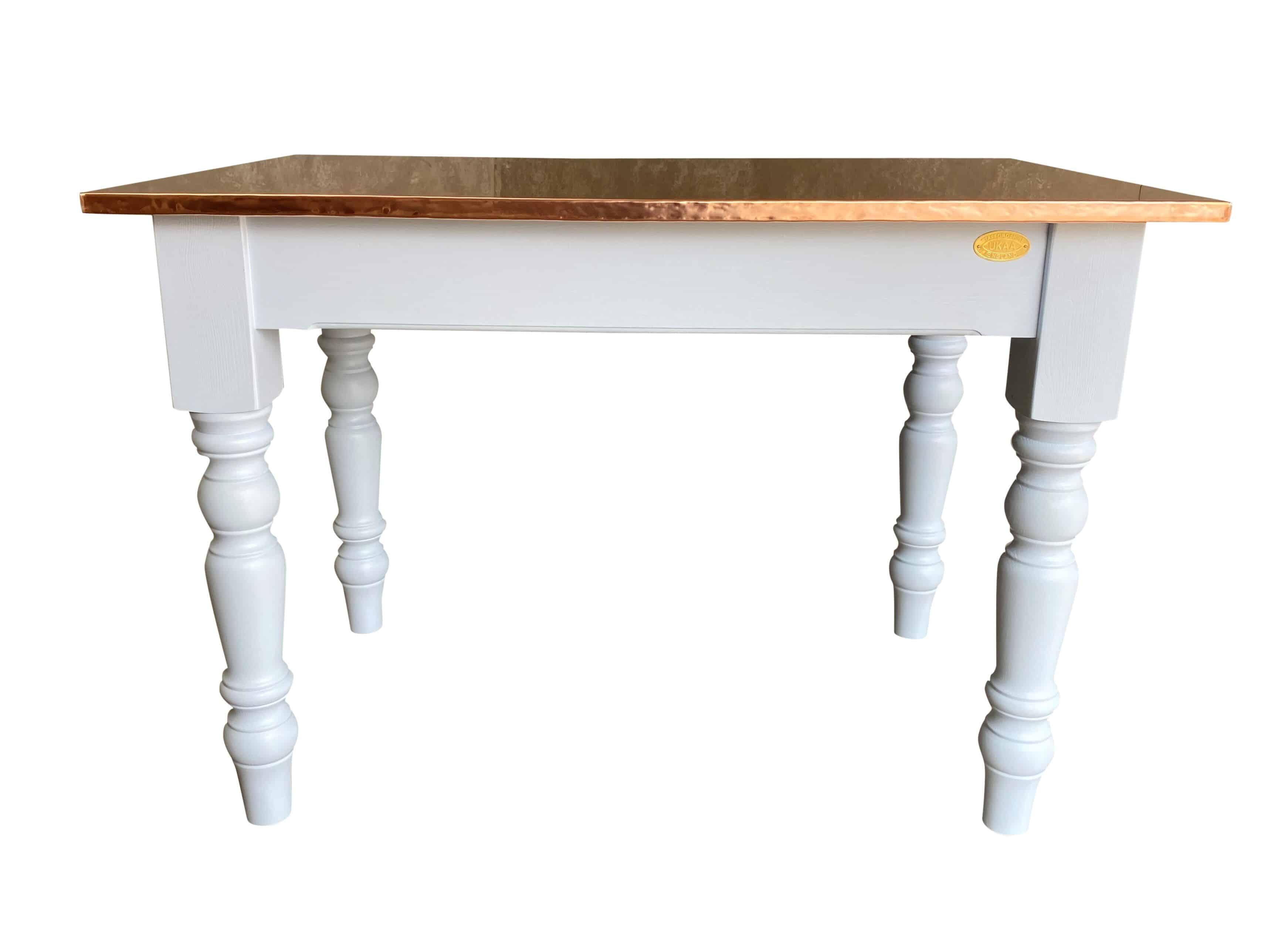 Bespoke Natural Copper Kitchen Table