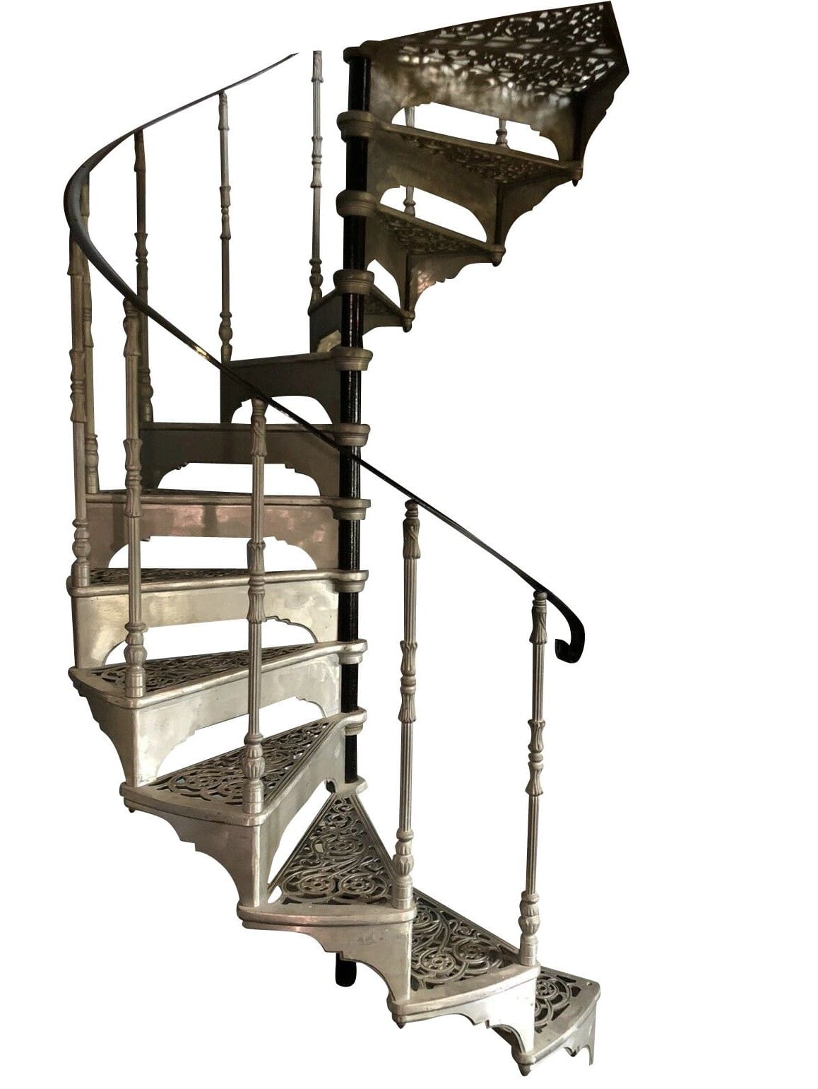 Metal Cottage Craft Cast Spiral Staircase - 9277