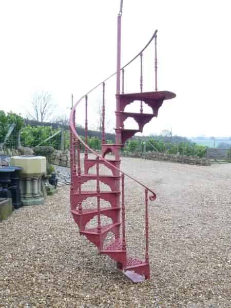 Cast Iron Spiral Staircase
