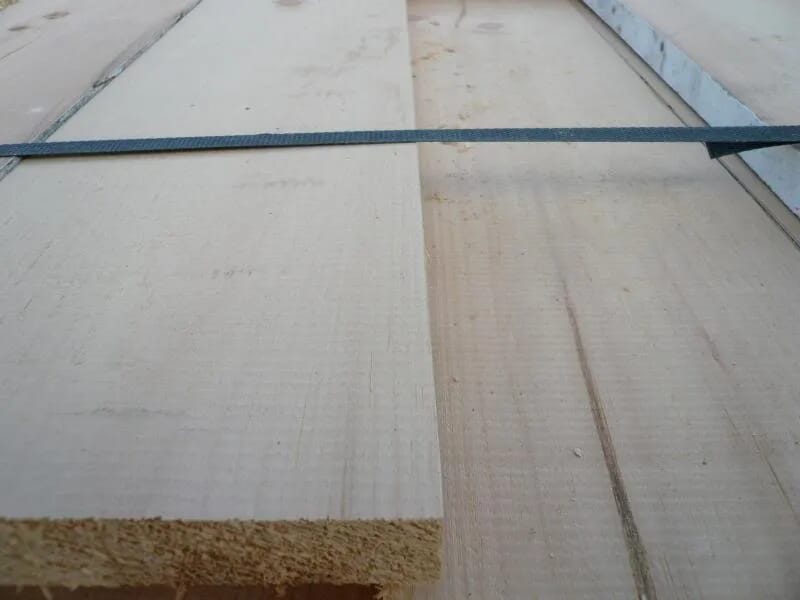 Re-Sawn Solid Pine Reclaimed Floorboards - 3828