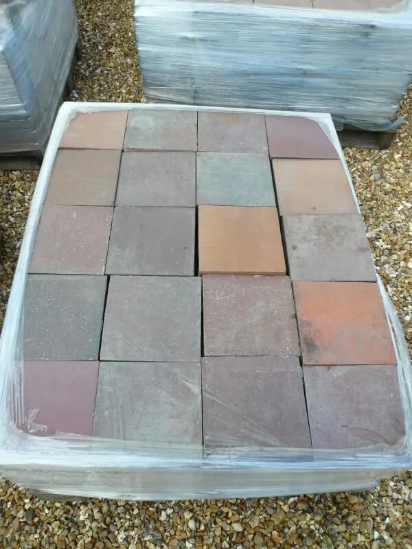 Reclaimed Antique Used Quarry Tiles - 3799