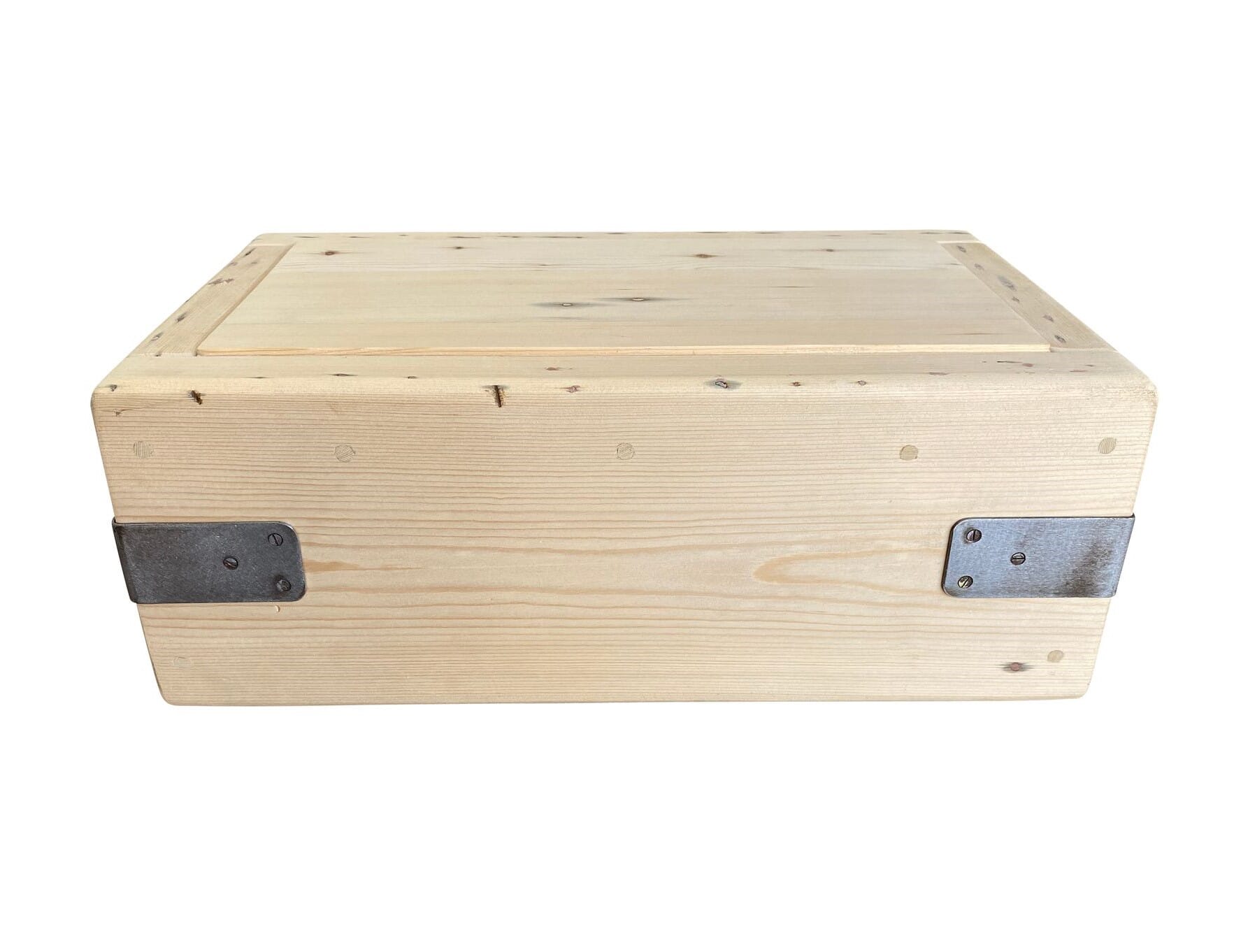 Bespoke Small Reclaimed Pine Wooden Butchers Block Top - D1705