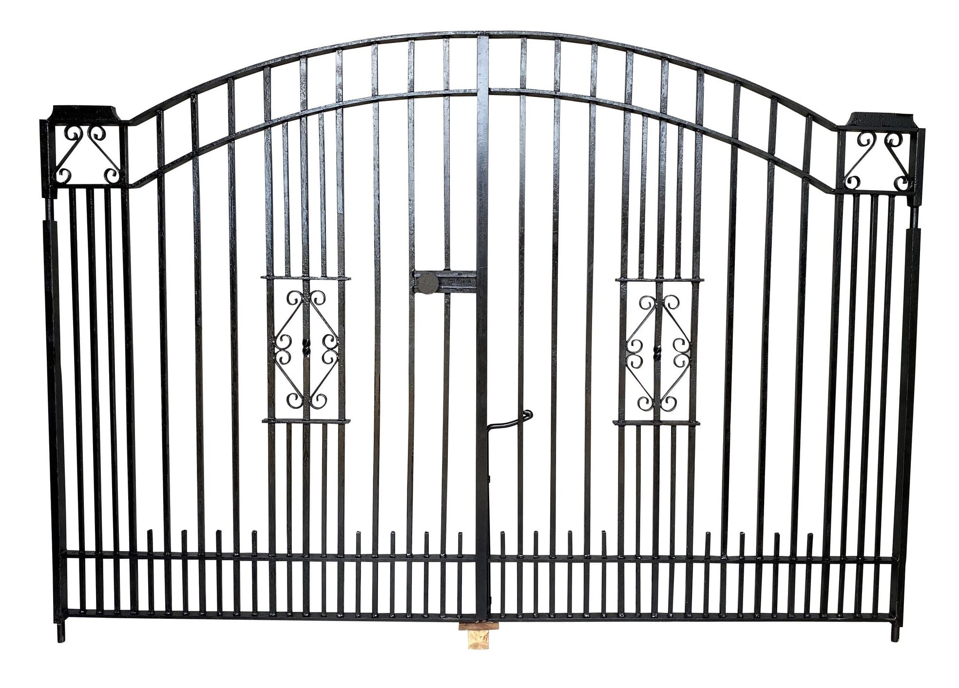 Wrought Iron Decorative Driveway Gates - 9228