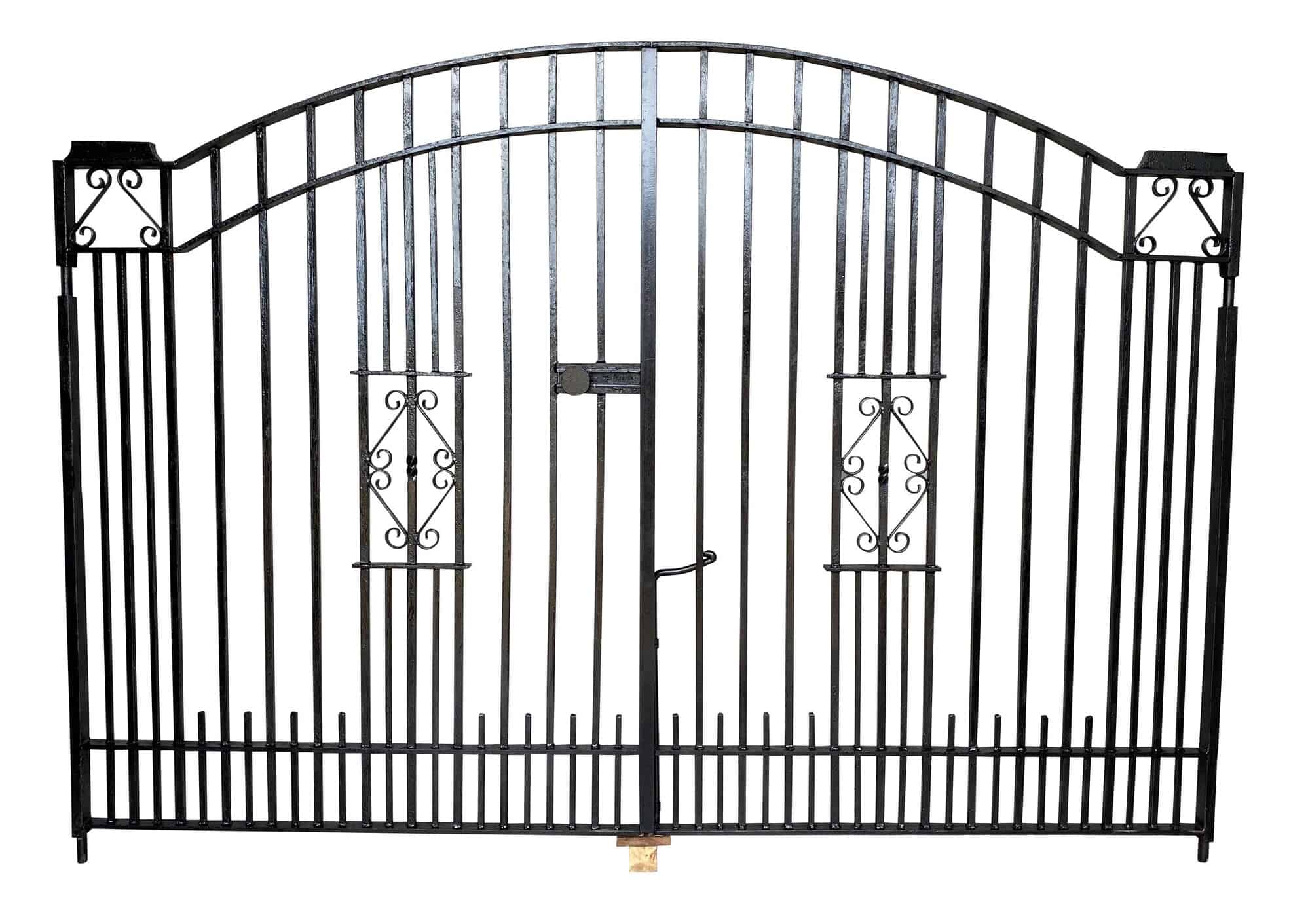 Wrought Iron Decorative Driveway Gates