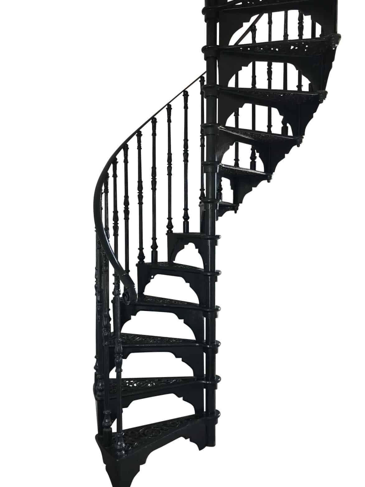 Cast Iron Spiral Staircase & Balcony by Safety Stairways