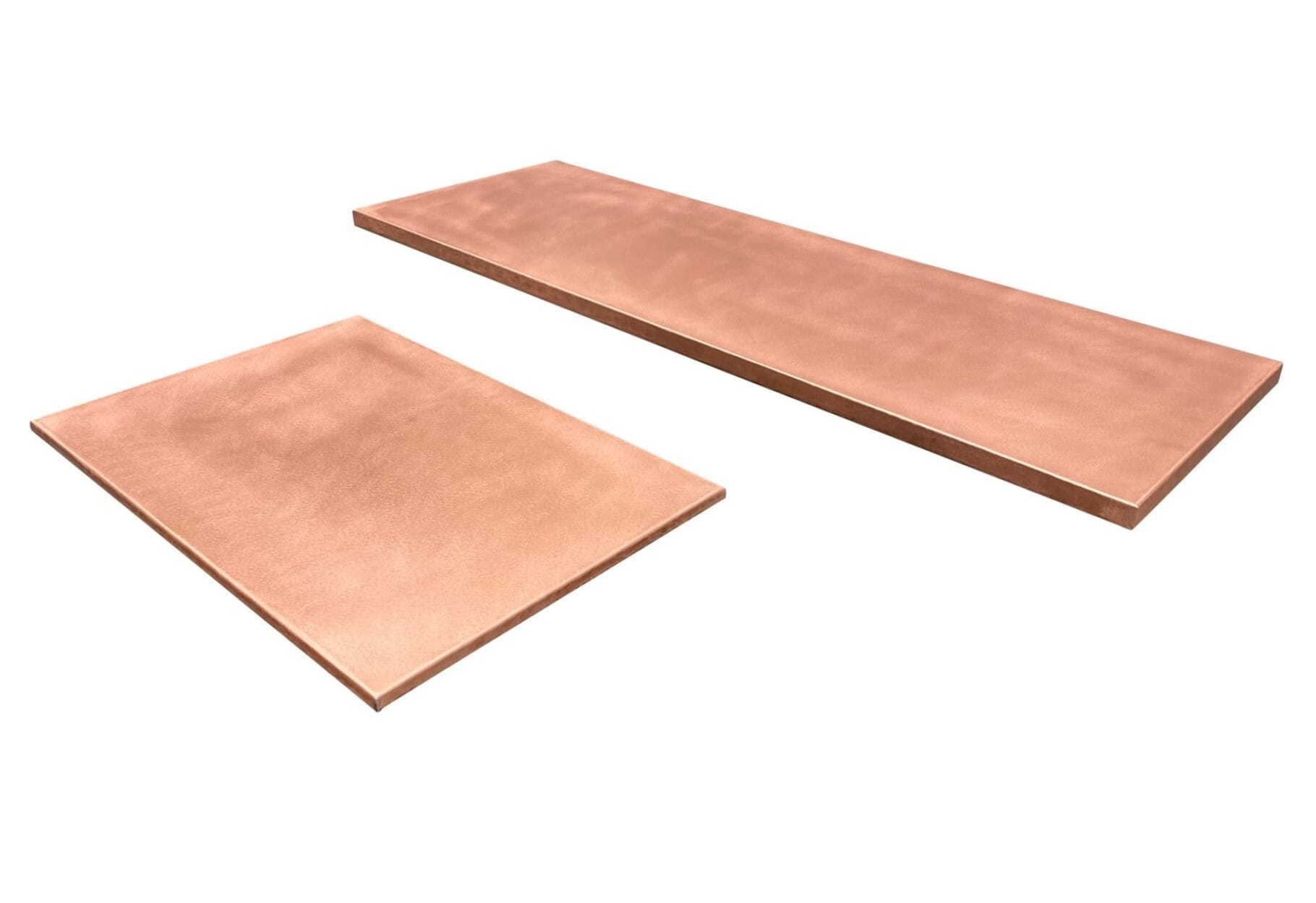 Bespoke Matt Copper Kitchen Worktop & Splashback - D1711