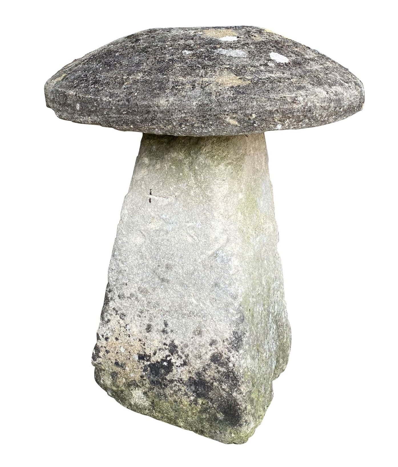 Garden Old Antique Reclaimed Staddle Stone - 9292c