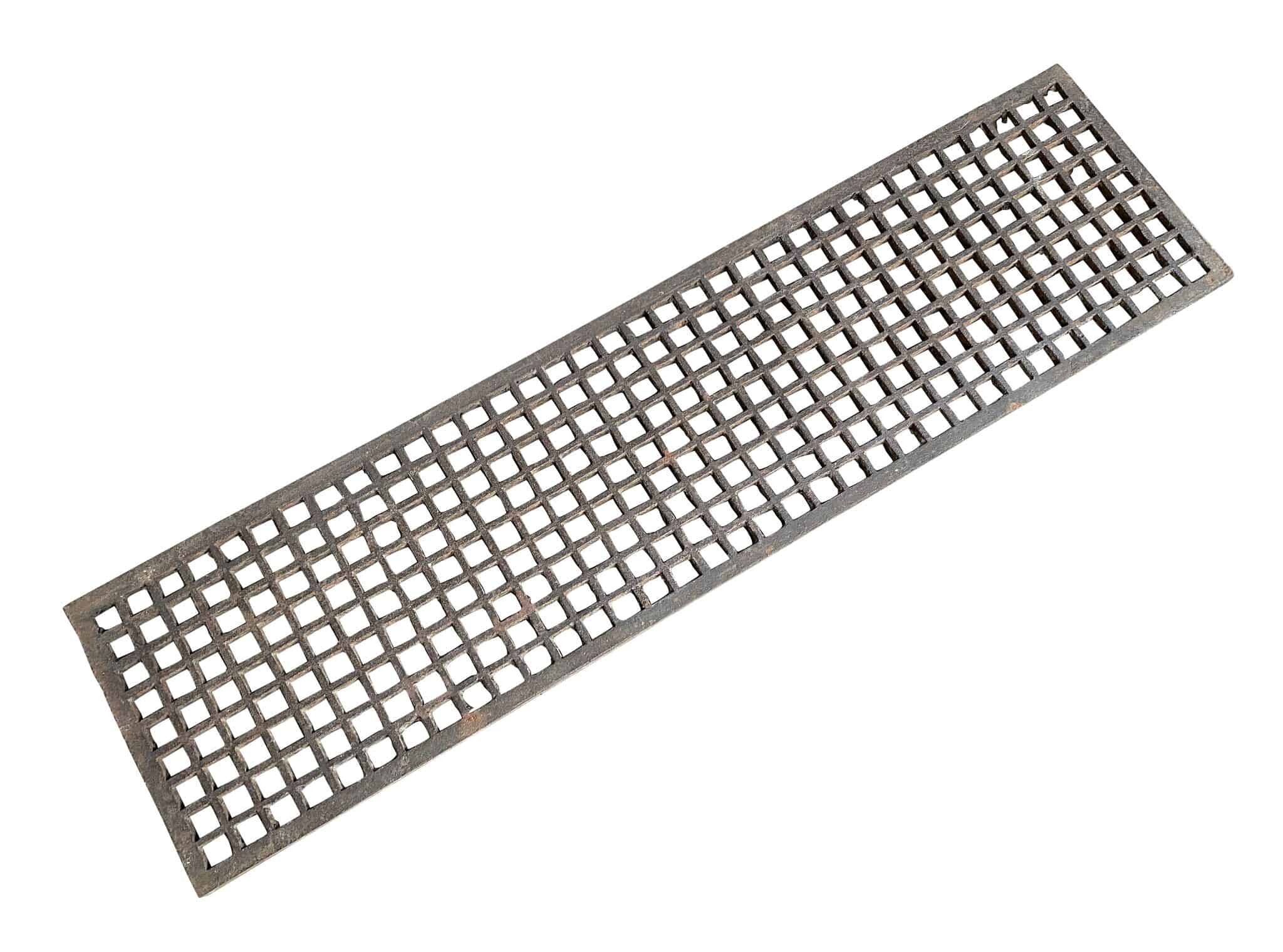 Genuine Antique Old Cast Iron Floor Grilles / Grids