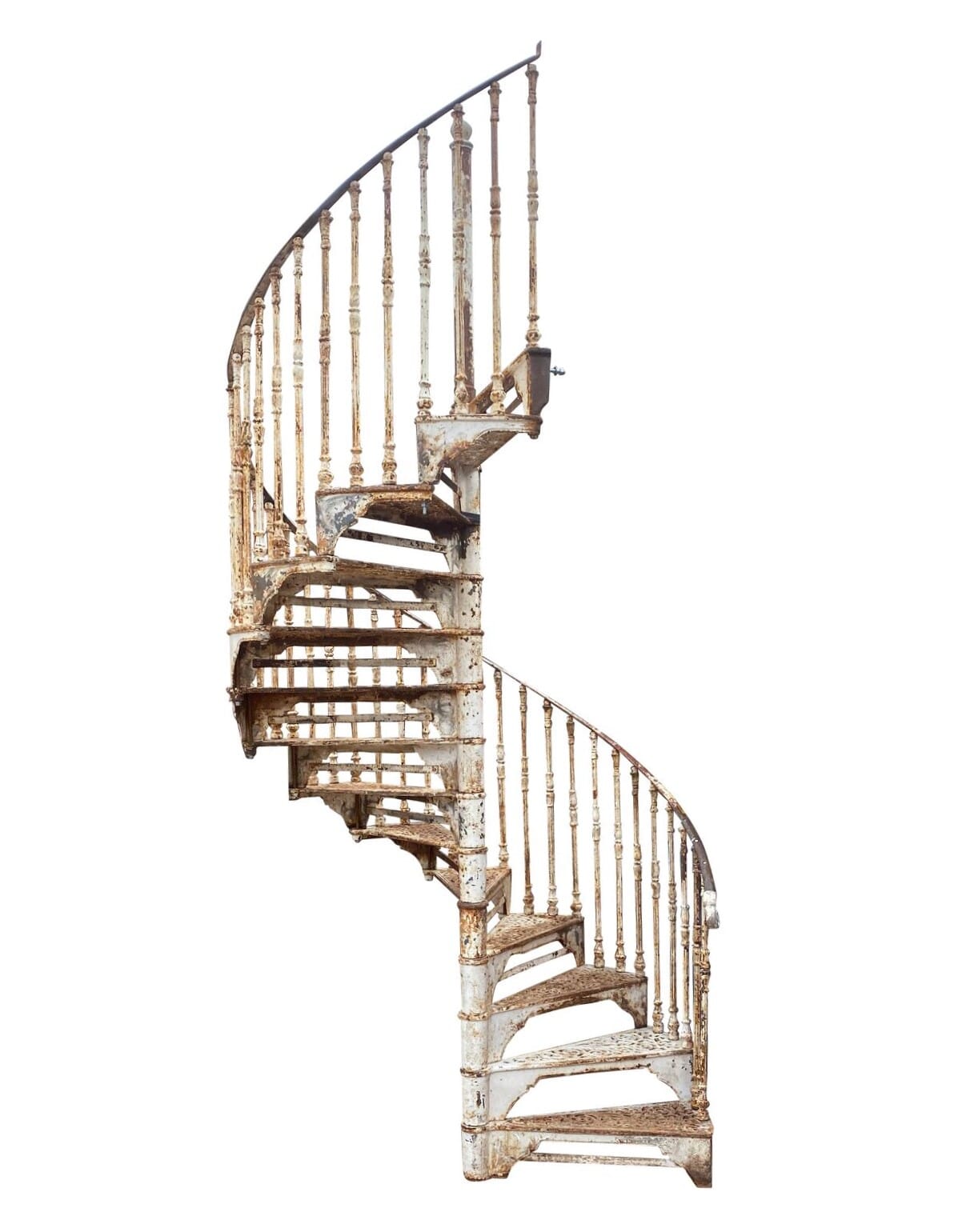 Substantial Cast Iron Safety Stairways Spiral Staircase - 9285