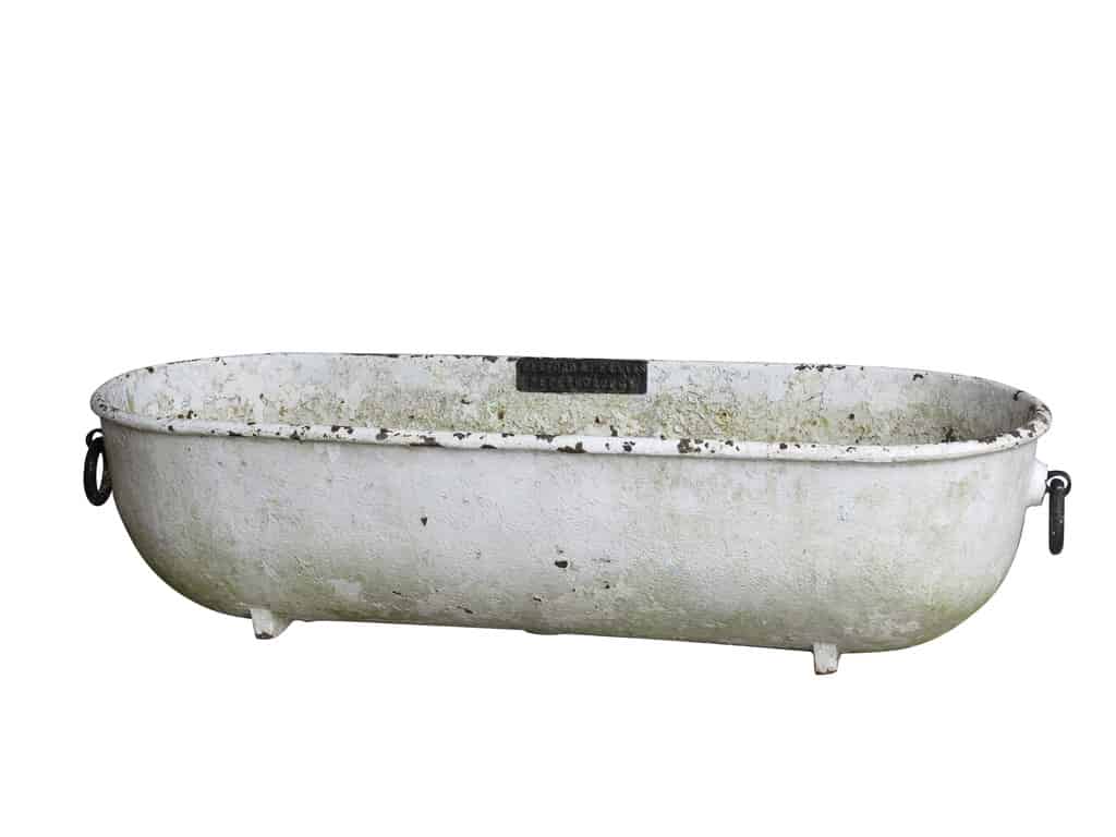 Antique Victorian Cast Iron Horse Trough