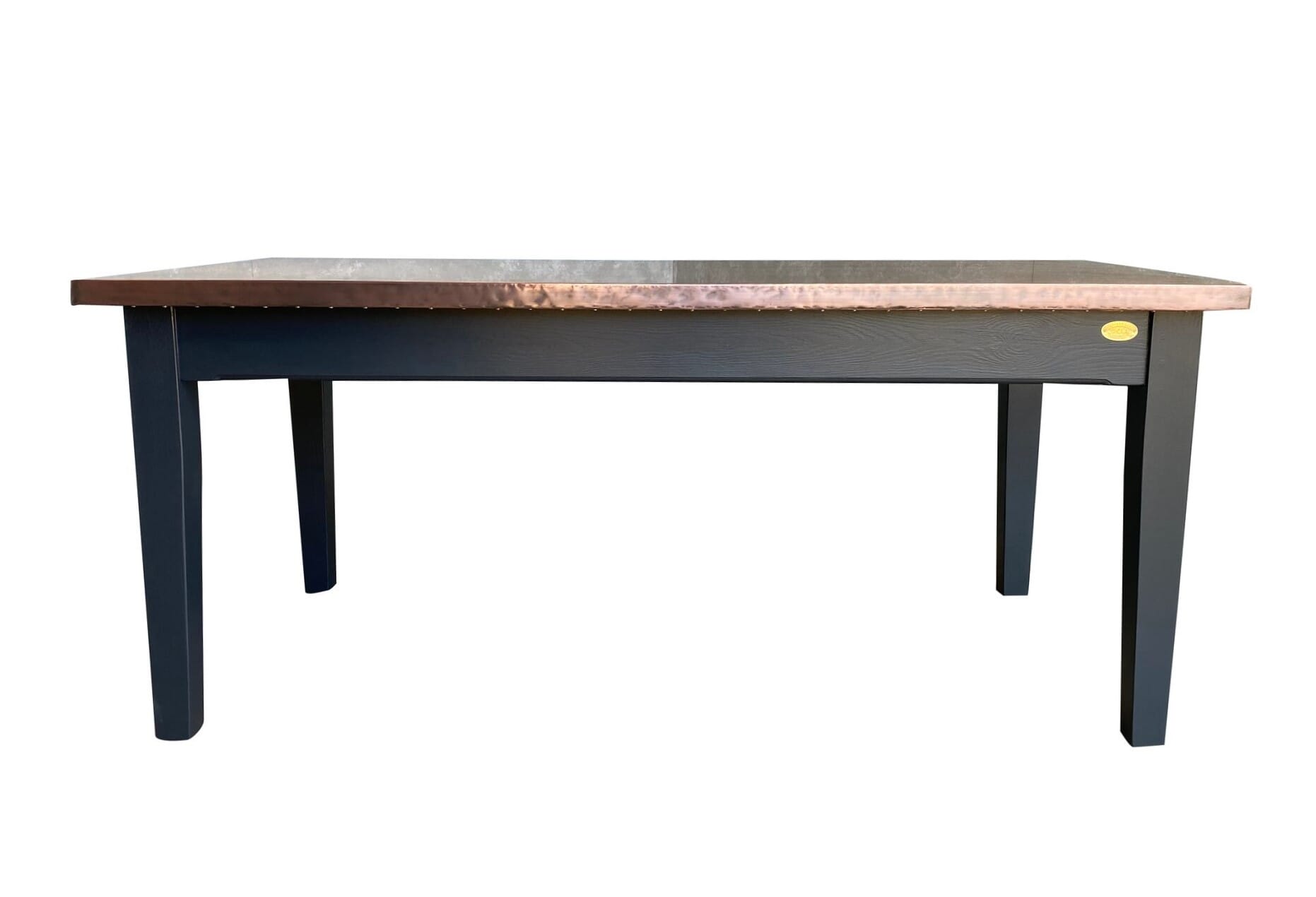 Handmade Antique Copper Kitchen Table - D1721