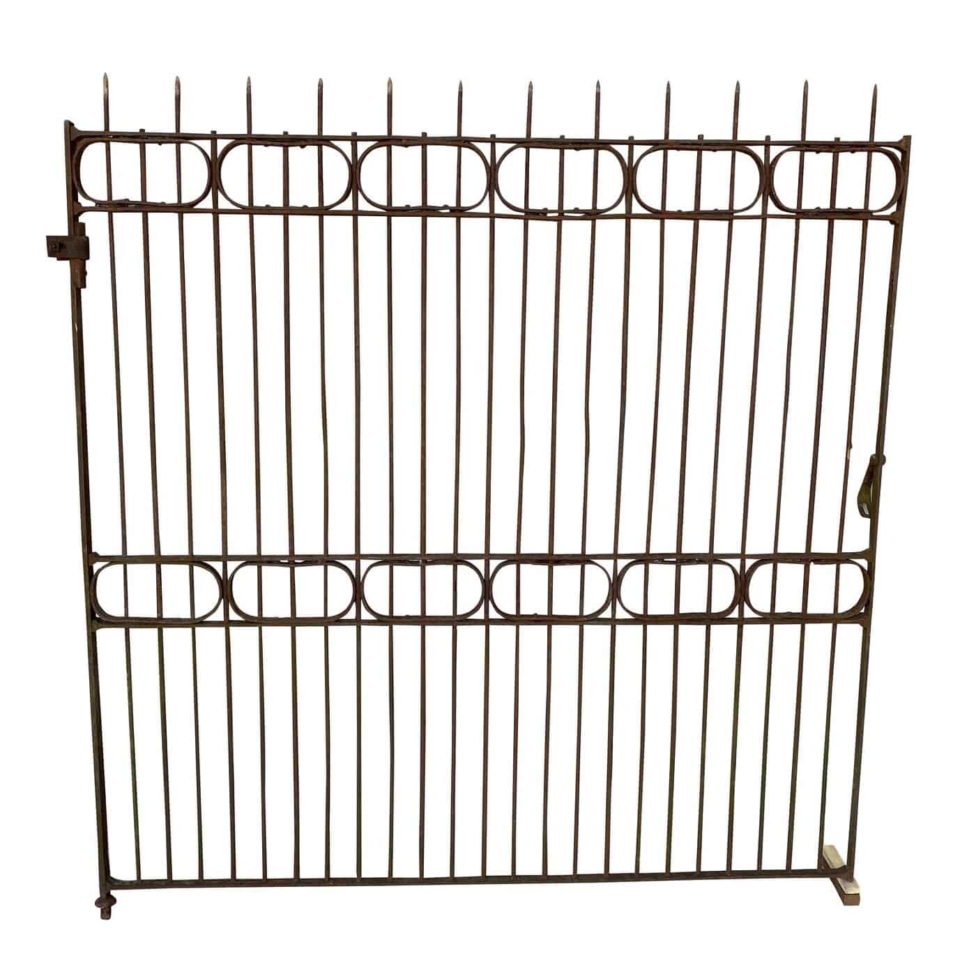 Original Antique Wrought Iron Pedestrian Gate