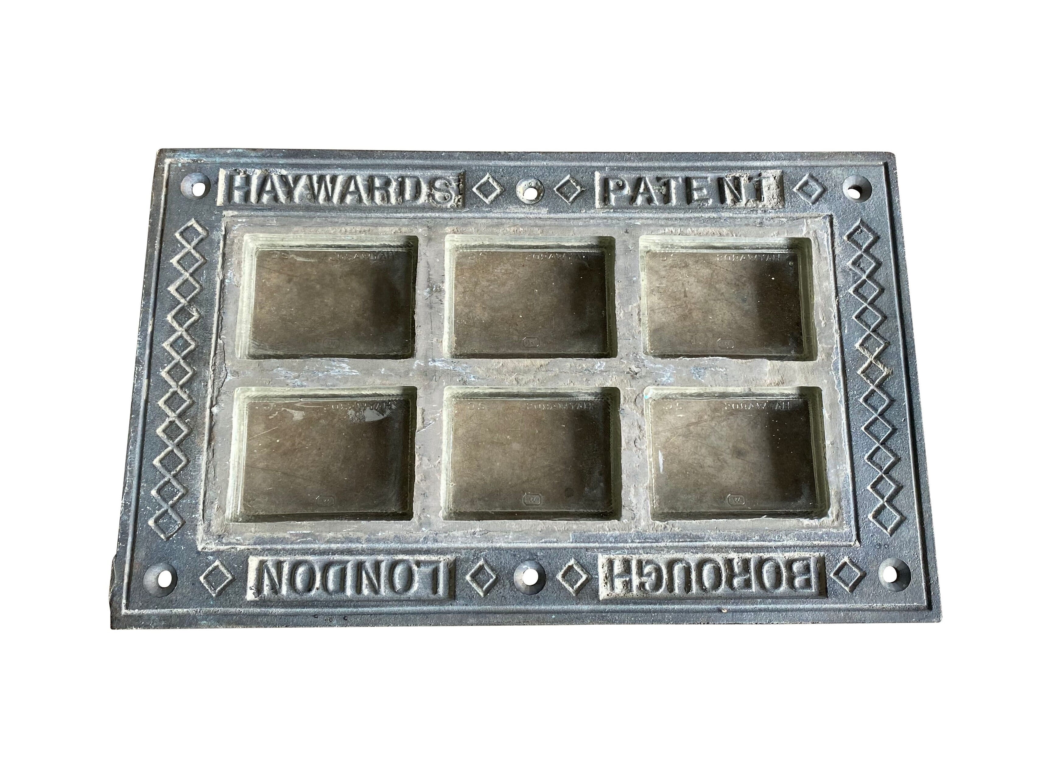 Antique Cast Iron Pavement Light by Haywards London - 9301