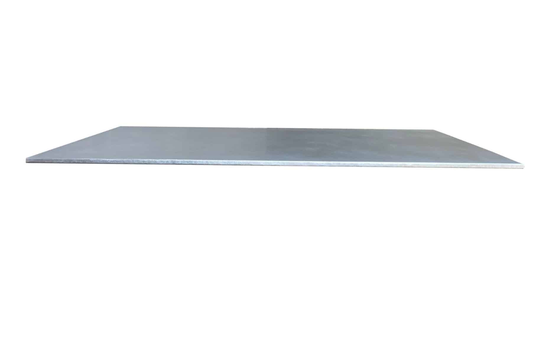 Bespoke Matt Zinc Kitchen Thin Worktop