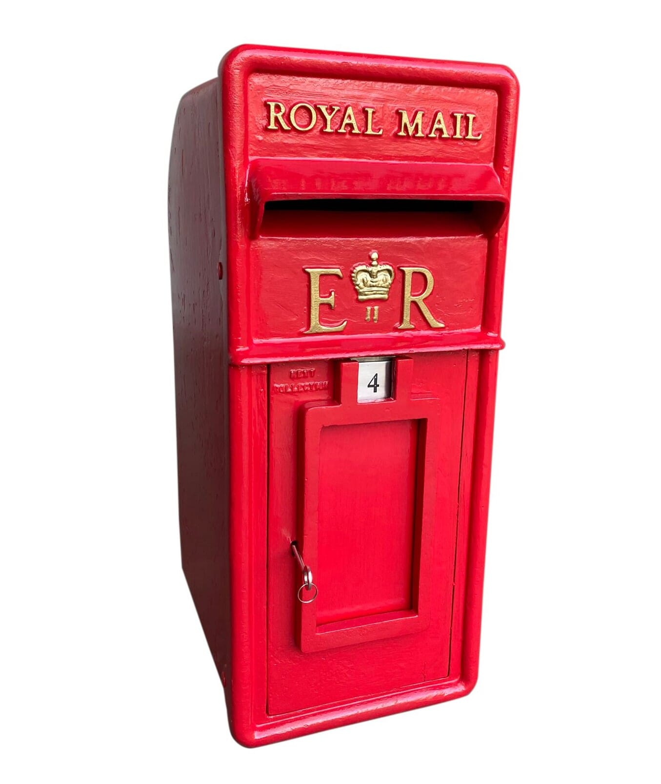 Original Royal Mail ER II Cast Iron Post Box - 9304b