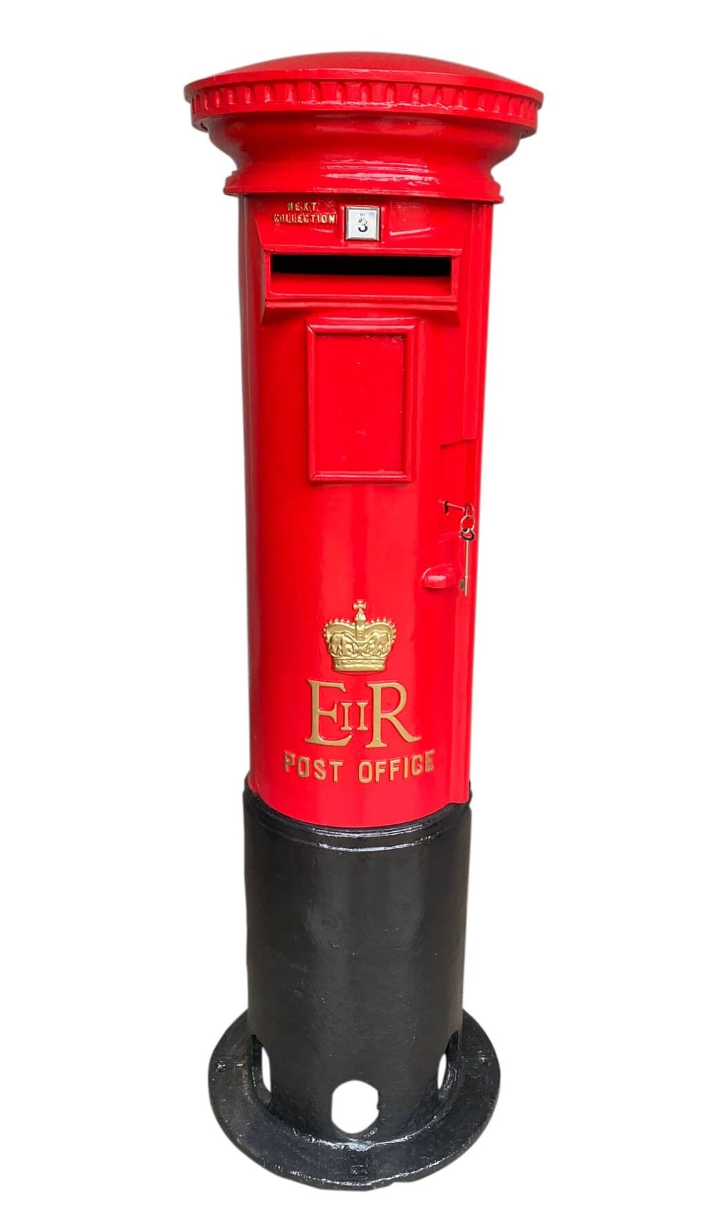 Reclaimed Cast Iron Post Office Elizabeth II Pillar Box - 9246