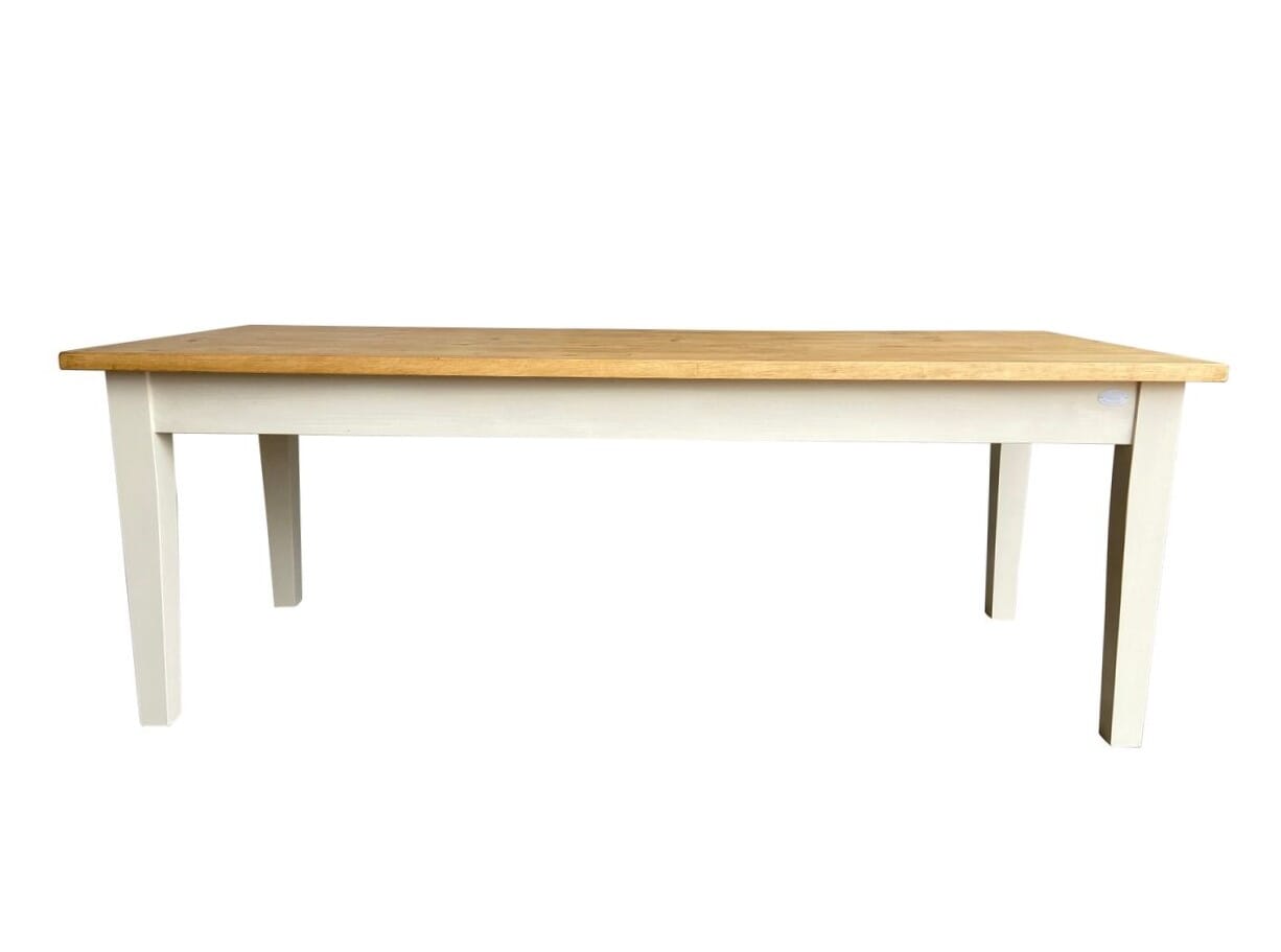 Bespoke Large Wooden Plank Top Kitchen / Dining Table - D1736