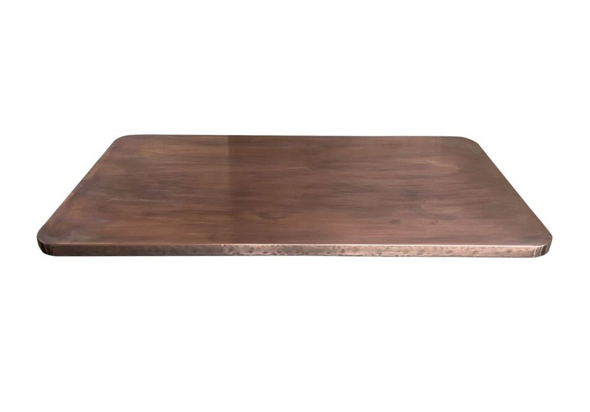 Bespoke Made Antique Copper Kitchen Worktop - D1760