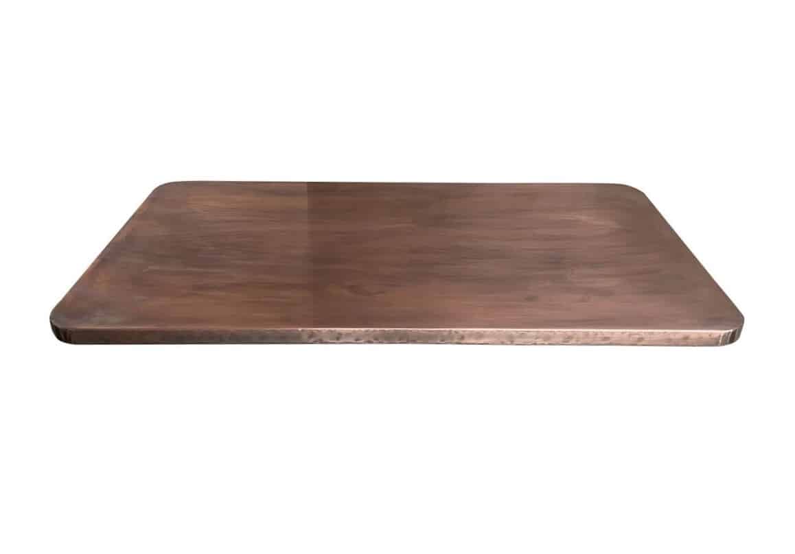 Bespoke Antique Copper Kitchen Worktop