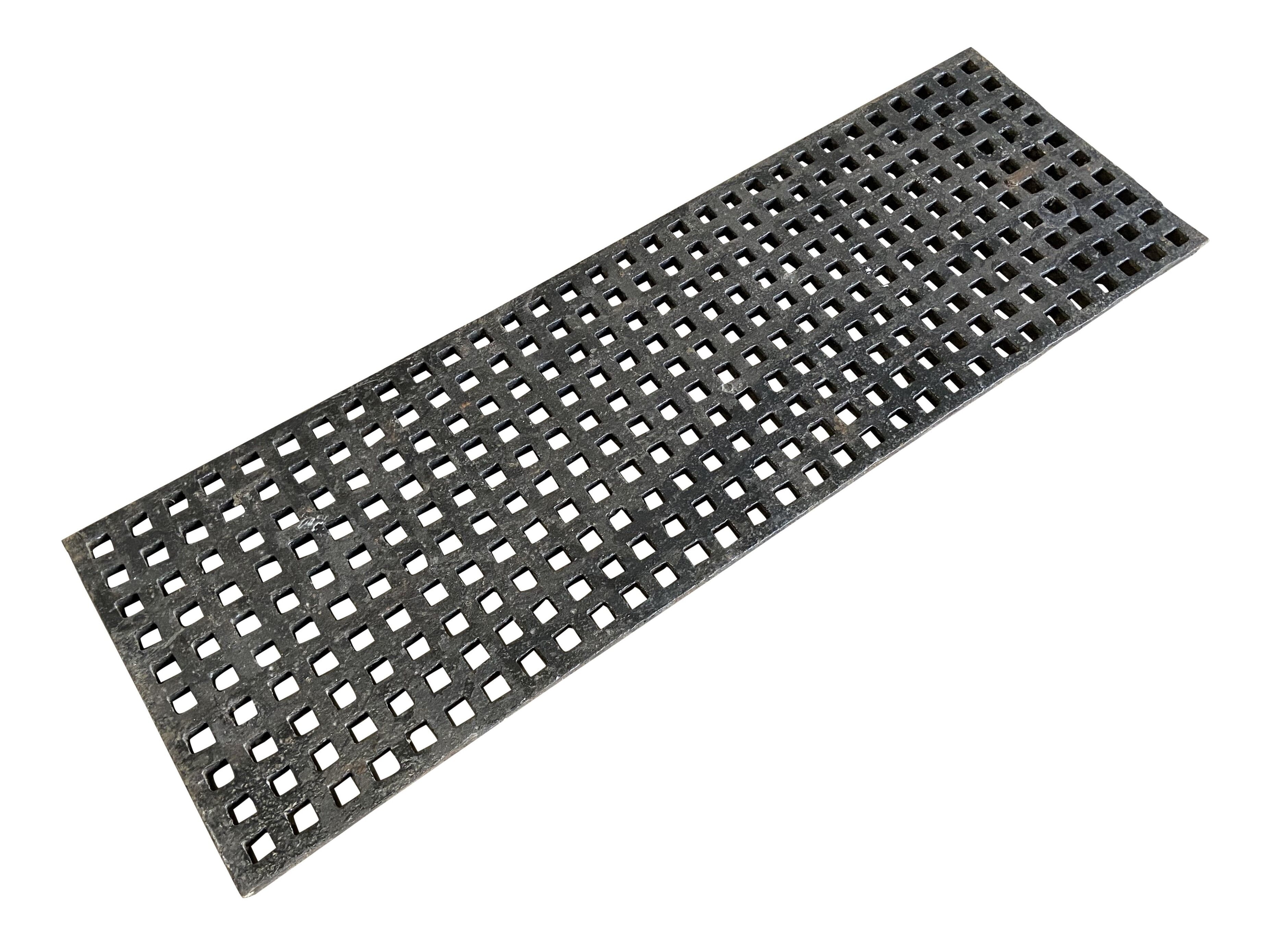 Old Antique Genuine Cast Iron Floor Grids & Grilles - 9932