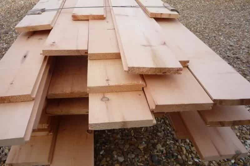 Re-Sawn Pine Tongue and Grooved Floorboards
