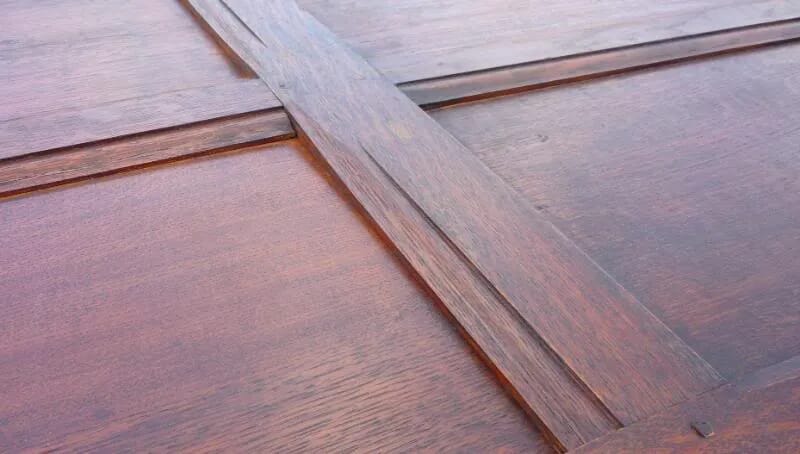 Antique Oak Wall Panelling - 3837
