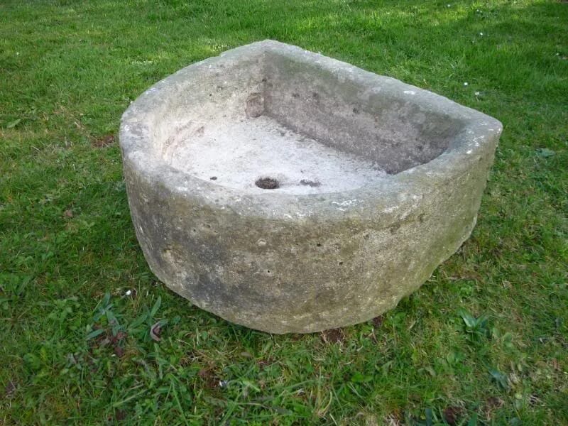 Salvaged Stone Trough - 3902