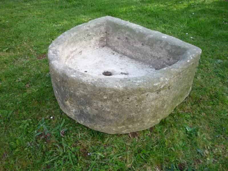 Salvaged Stone Trough