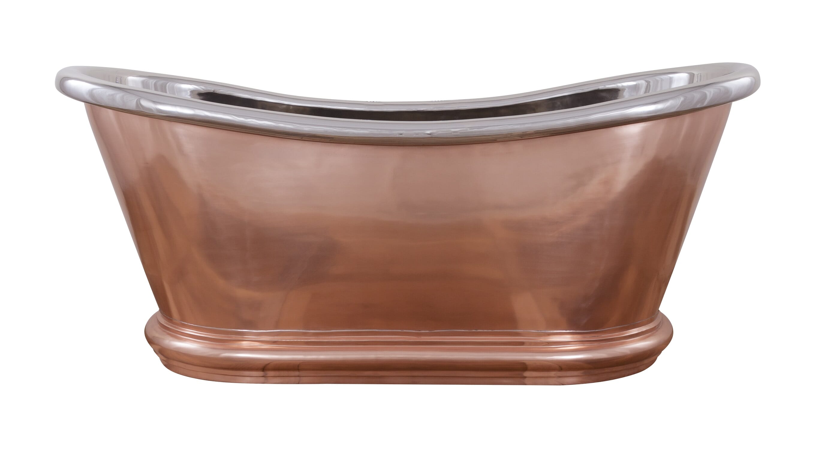 Copper Bulle Bath With Nickel Interior  - SS057